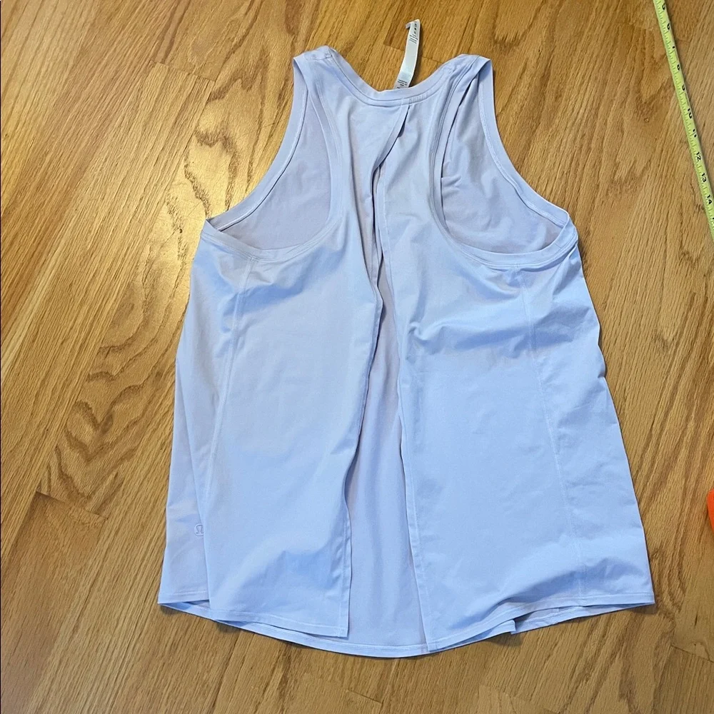 Lululemon All Tied Up Tank Top size 6 lavender dew